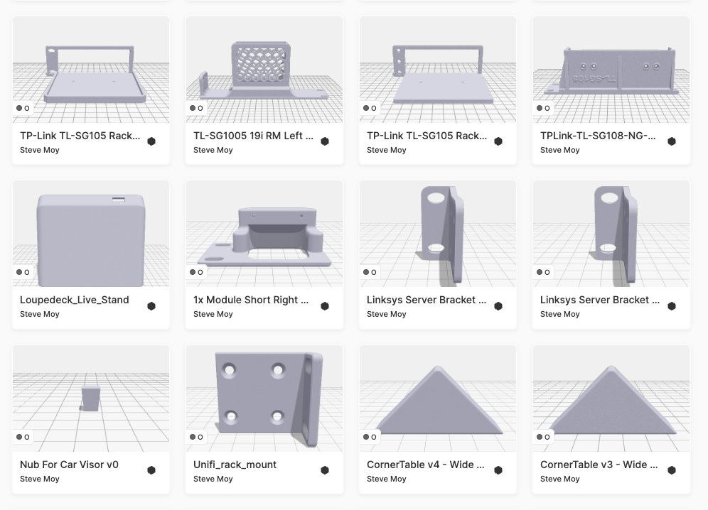 Fusion 360 design and 3D printed parts