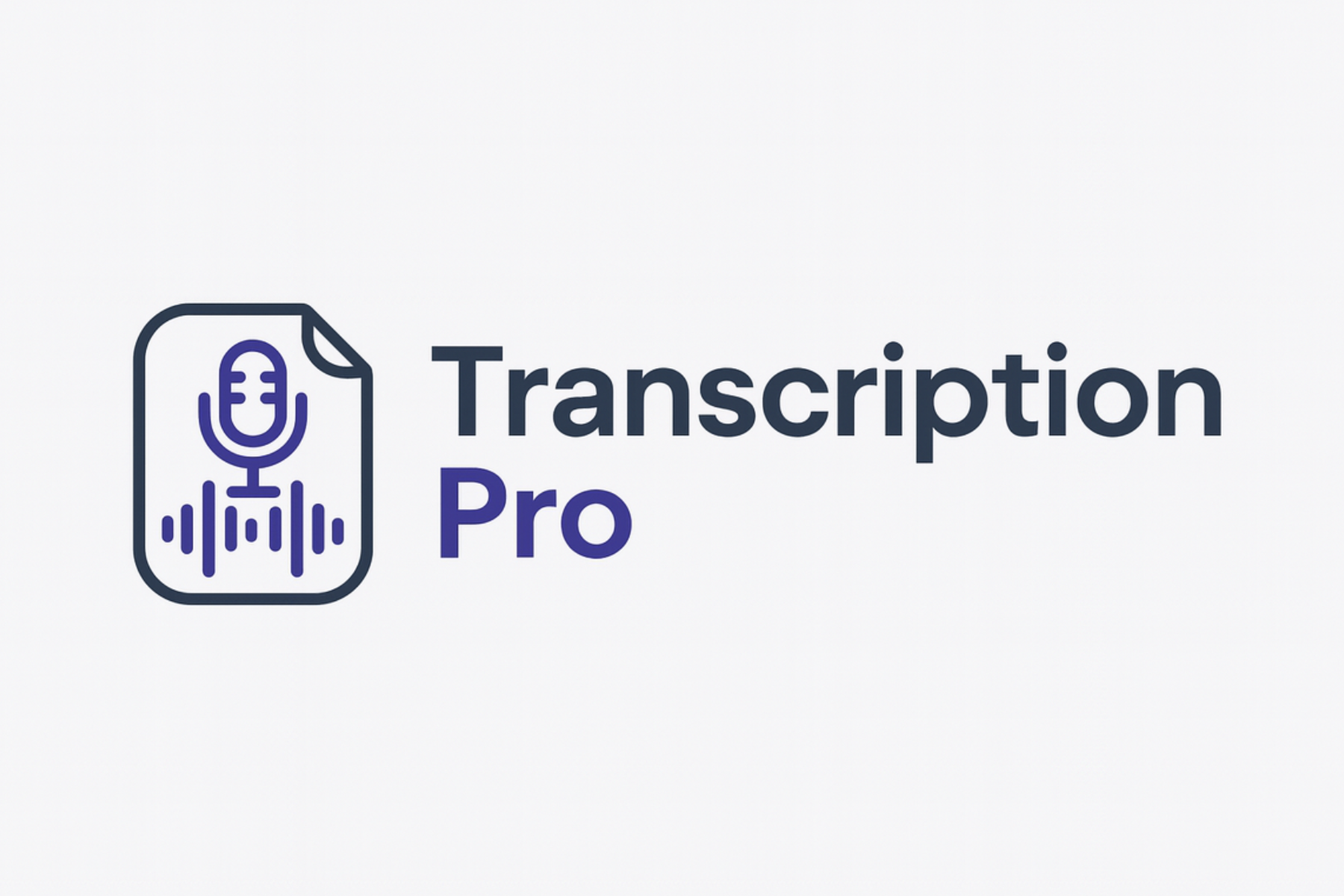 Transcription Pro architecture diagram